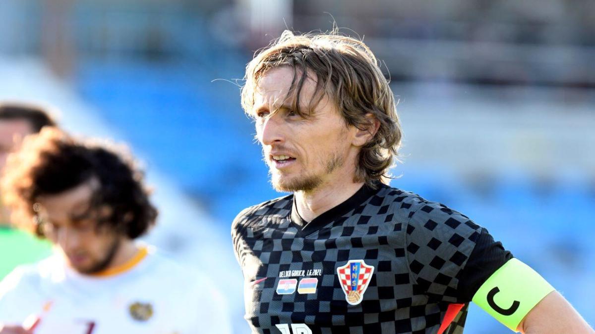 Croatia captain Luke Modric